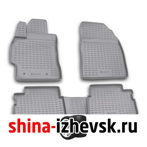 Коврик Autofamily коврик в салон полиуретановый серый для TOYOTA Auris Е150 2007-2013 в Ижевске